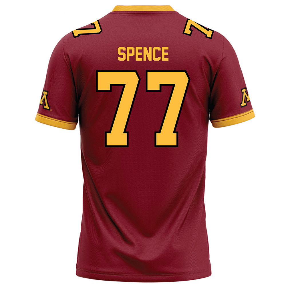 Minnesota - NCAA Football : Nick Spence - Maroon Football Jersey-1