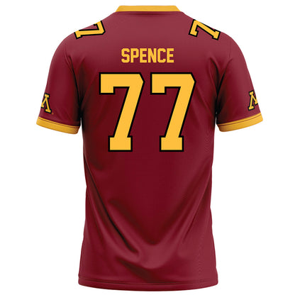 Minnesota - NCAA Football : Nick Spence - Maroon Football Jersey-1