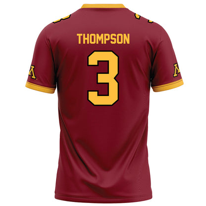 Minnesota - NCAA Football : Perry Thompson - Maroon Football Jersey-1