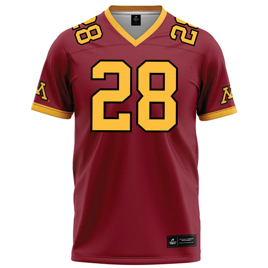 Minnesota - NCAA Football : Trason Richardson - Maroon Football Jersey-0