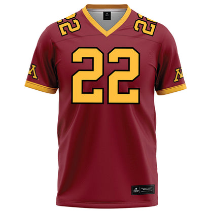 Minnesota - NCAA Football : Jaron Thomas - Maroon Football Jersey-0