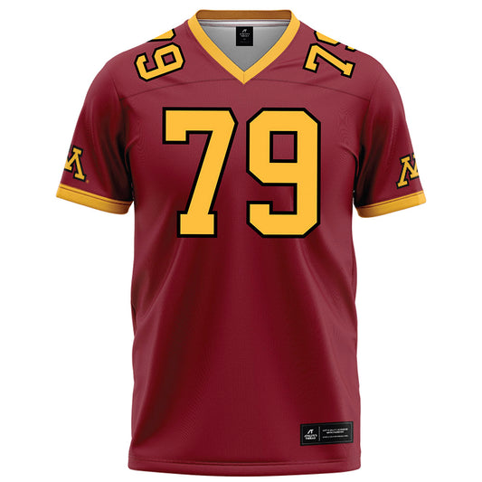Minnesota - NCAA Football : Andrew Trout - Maroon Football Jersey-0