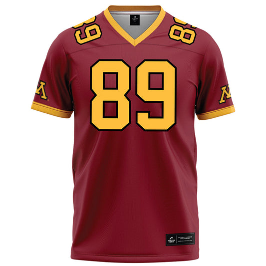 Minnesota - NCAA Football : Quayd Hendryx - Maroon Football Jersey-0