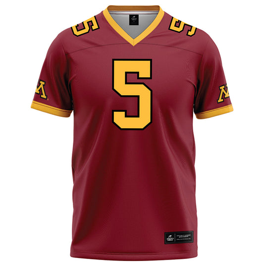 Minnesota - NCAA Football : Aydan West - Maroon Football Jersey-0