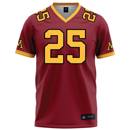 Minnesota - NCAA Football : Justin Hopkins - Maroon Football Jersey-0