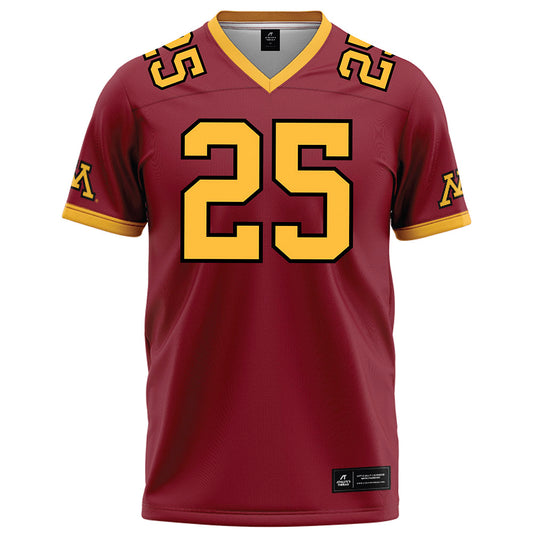 Minnesota - NCAA Football : Justin Hopkins - Maroon Football Jersey-0
