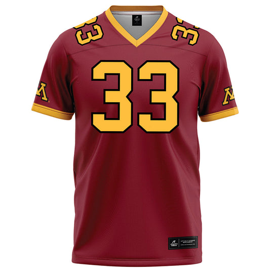 Minnesota - NCAA Football : Rhett Hlavacka - Maroon Football Jersey-0