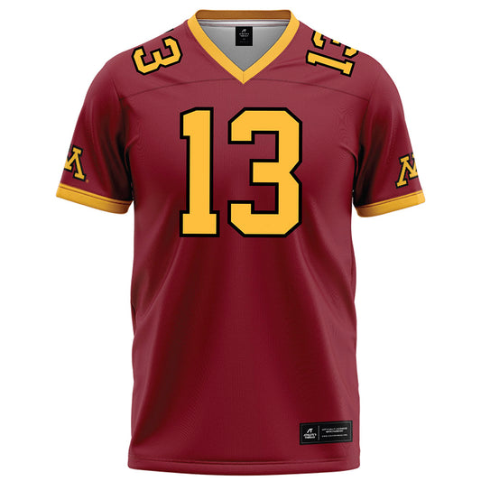 Minnesota - NCAA Football : Noah Jennings - Maroon Football Jersey-0
