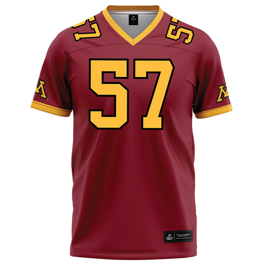 Minnesota - NCAA Football : Aaron Thomas - Maroon Football Jersey-0