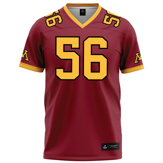 Minnesota - NCAA Football : Jay'Quan Stubbs - Maroon Football Jersey-0