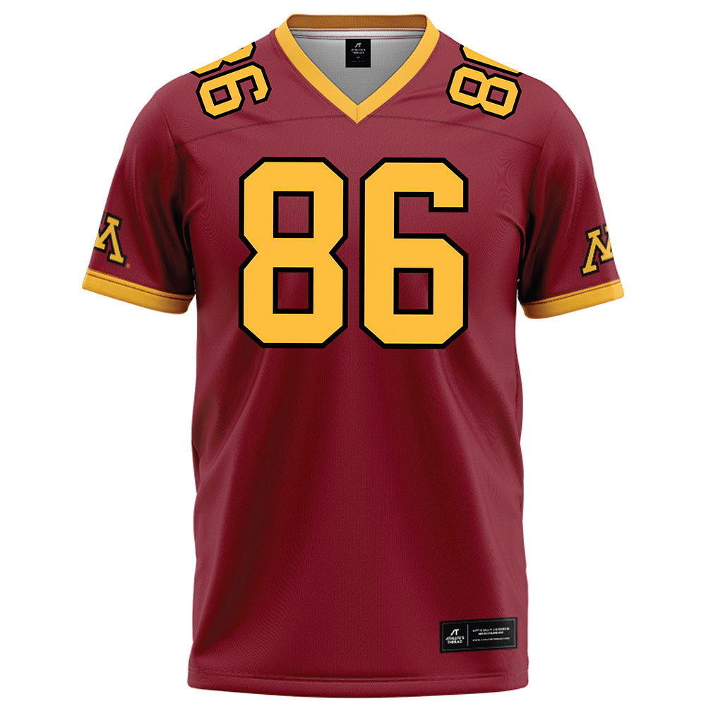 Minnesota - NCAA Football : Gabe Weaver - Maroon Football Jersey-0