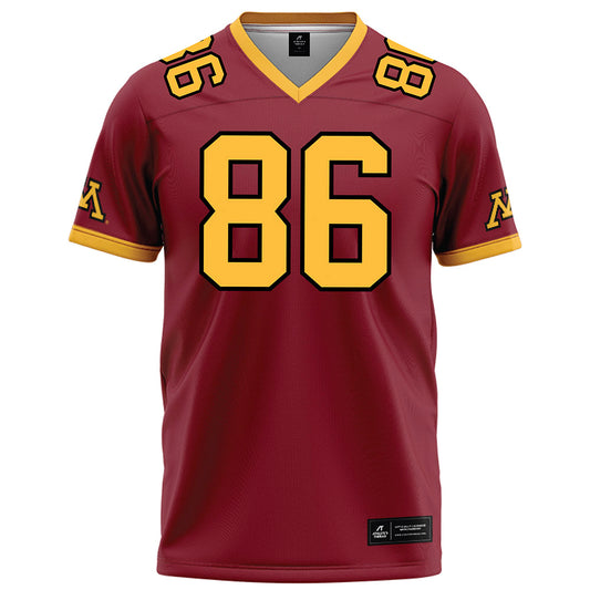 Minnesota - NCAA Football : Gabe Weaver - Maroon Football Jersey-0