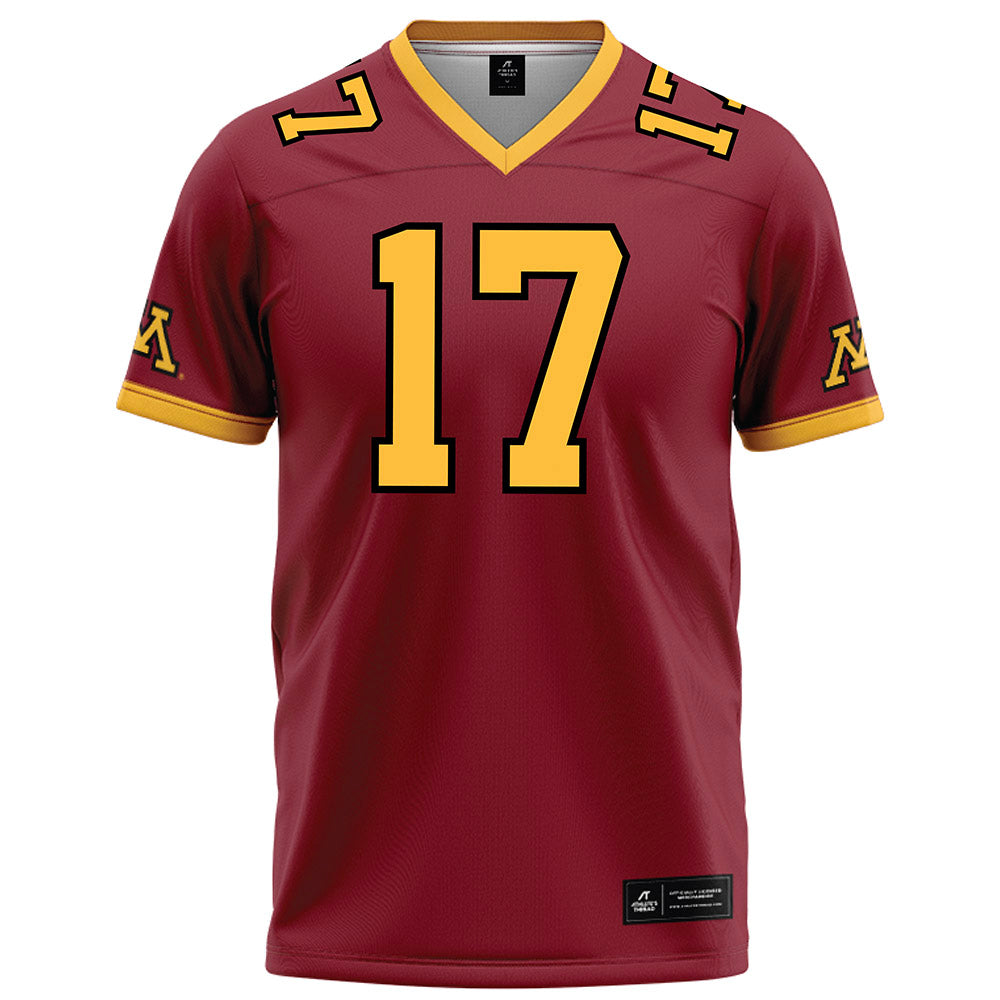 Minnesota - NCAA Football : Braiden Stevens - Maroon Football Jersey-0