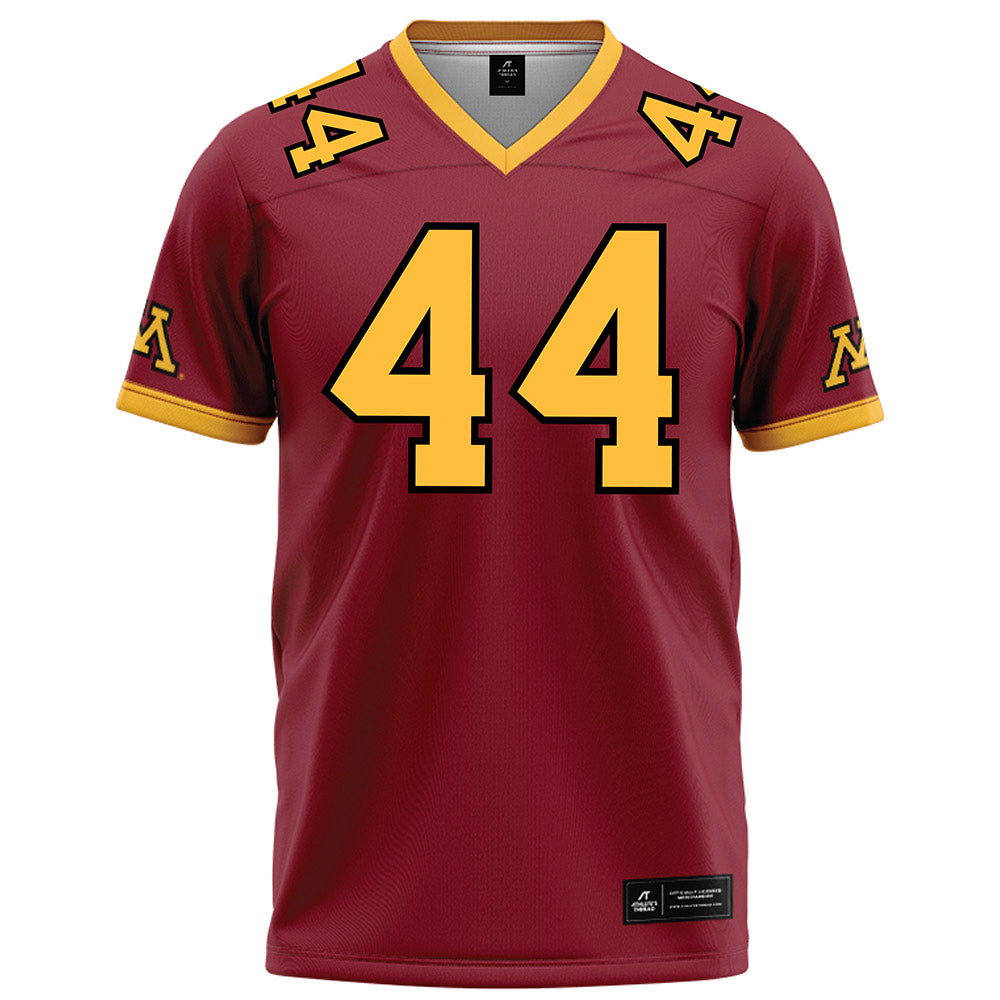 Minnesota - NCAA Football : George Rohl - Maroon Football Jersey-0