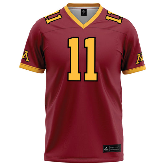 Minnesota - NCAA Football : Karter Menz - Maroon Football Jersey-0