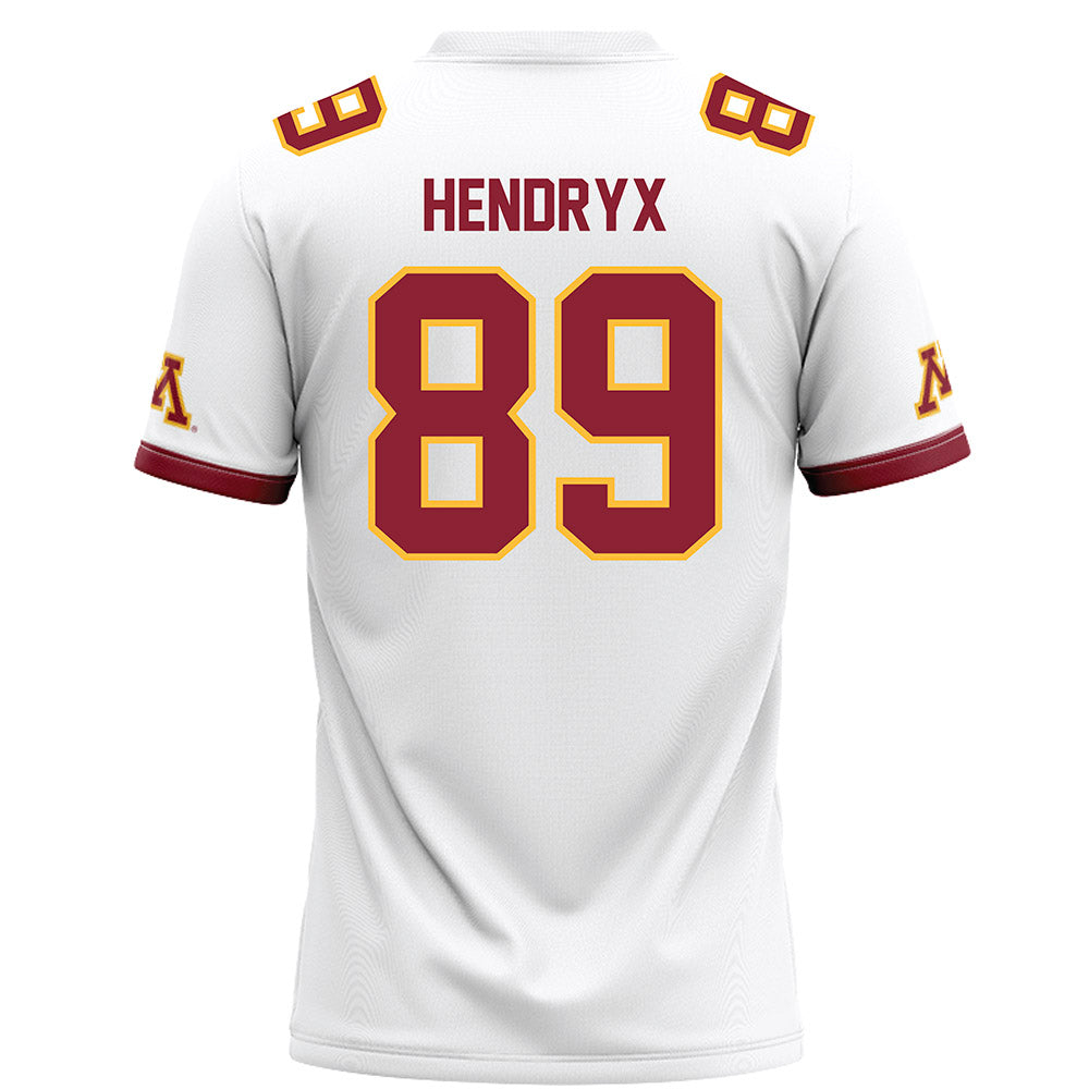 Minnesota - NCAA Football : Quayd Hendryx - White Football Jersey-1