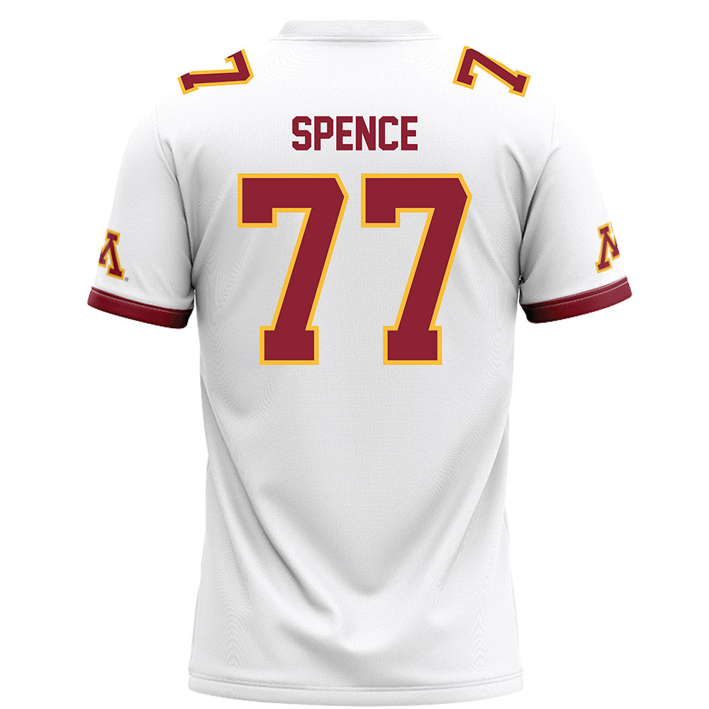 Minnesota - NCAA Football : Nick Spence - White Football Jersey-1