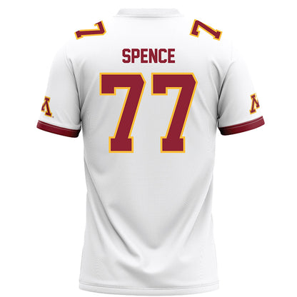 Minnesota - NCAA Football : Nick Spence - White Football Jersey-1