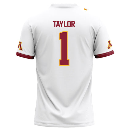 Minnesota - NCAA Football : Darius Taylor - White Football Jersey