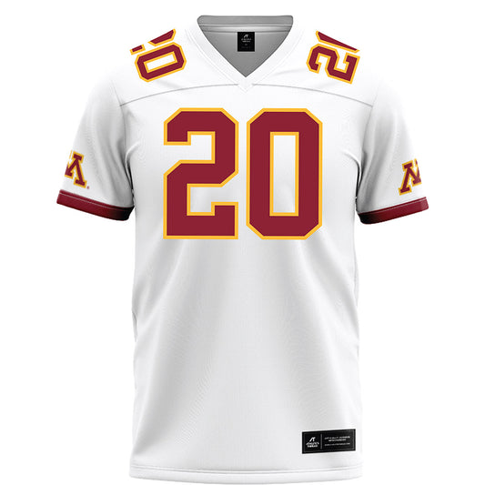 Minnesota - NCAA Football : Parker Knutson - White Football Jersey-0