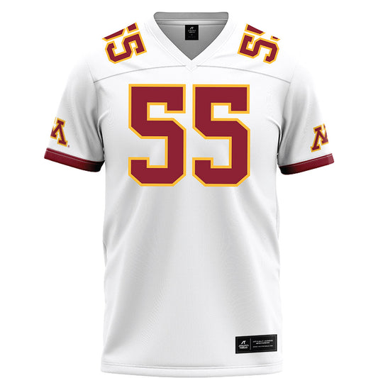 Minnesota - NCAA Football : Jerome Williams - White Football Jersey-0