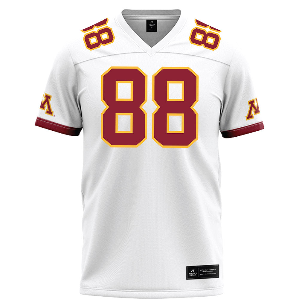Minnesota - NCAA Football : Josiah Anyansi - White Football Jersey-0