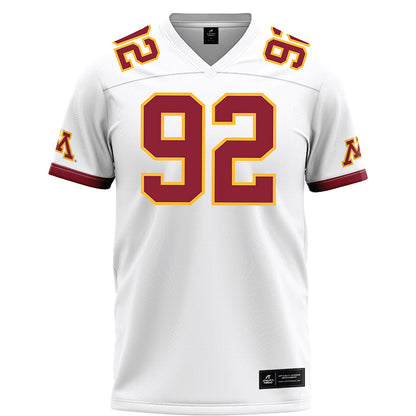 Minnesota - NCAA Football : Beckham Sunderland - White Football Jersey-0