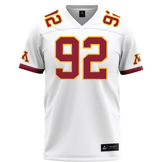 Minnesota - NCAA Football : Beckham Sunderland - White Football Jersey-0