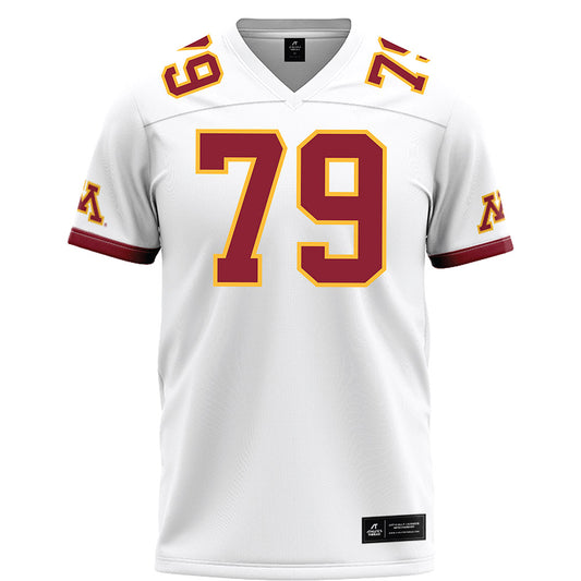 Minnesota - NCAA Football : Andrew Trout - White Football Jersey-0