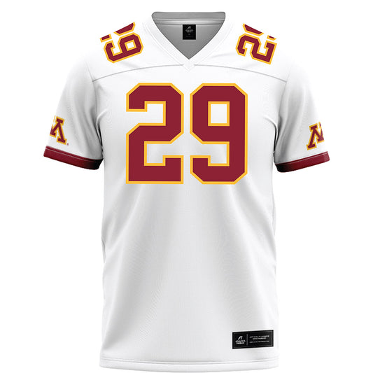 Minnesota - NCAA Football : Andrew Marshall - White Football Jersey-0