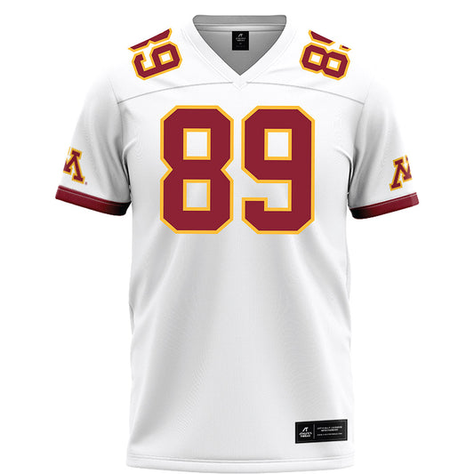 Minnesota - NCAA Football : Quayd Hendryx - White Football Jersey-0