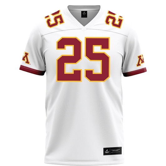 Minnesota - NCAA Football : Zion Steptoe - White Football Jersey-0