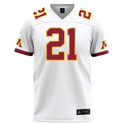 Minnesota - NCAA Football : Craig McDonald - White Football Jersey