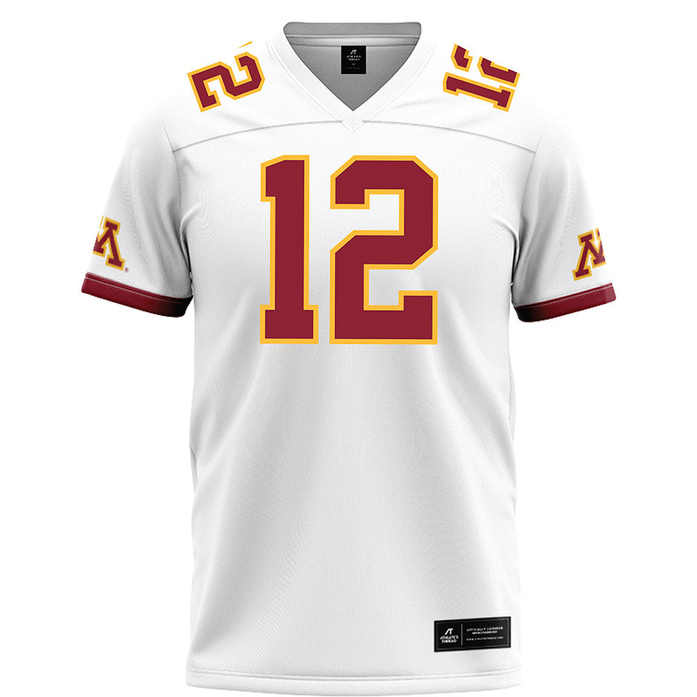 Minnesota - NCAA Football : Michael Merdinger - White Football Jersey-0