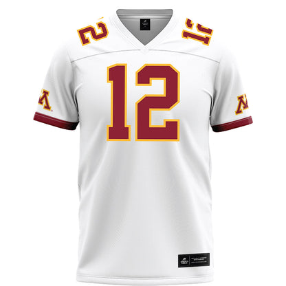 Minnesota - NCAA Football : Michael Merdinger - White Football Jersey-0