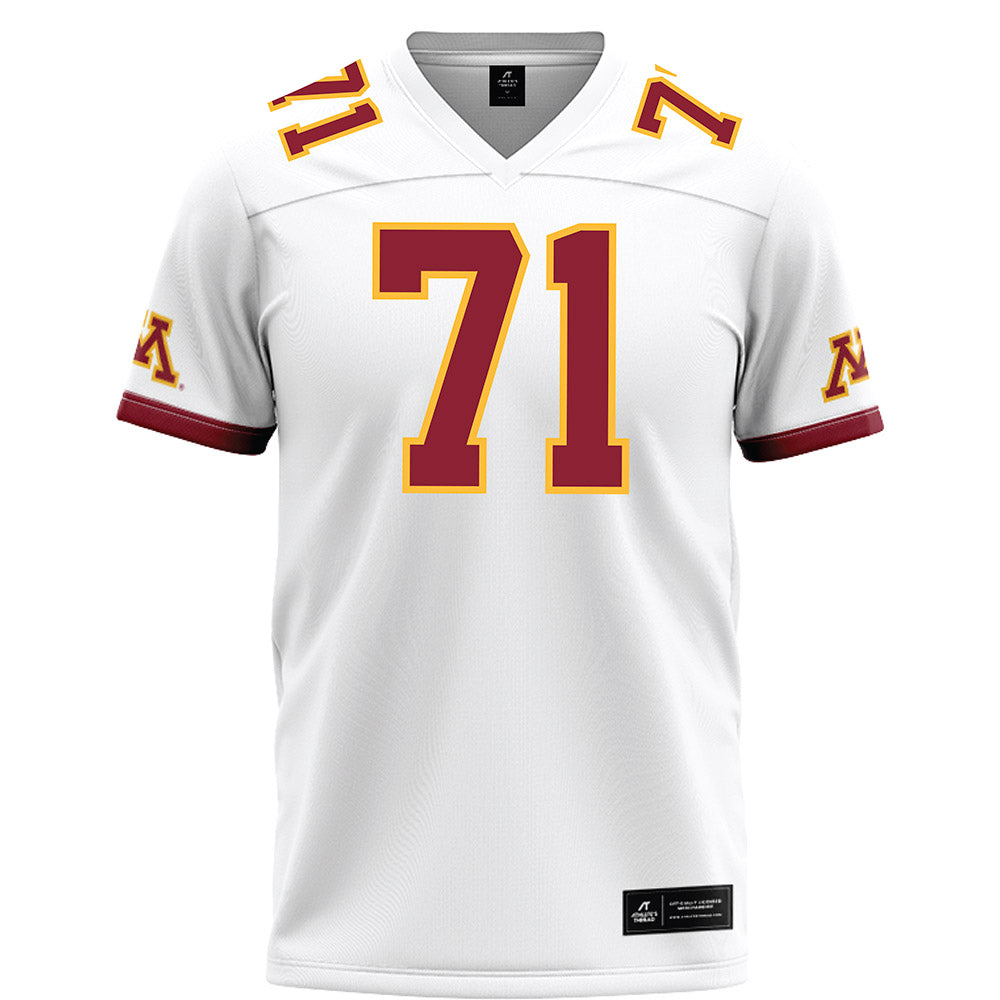 Minnesota - NCAA Football : Lucas Tielsch - White Football Jersey-0
