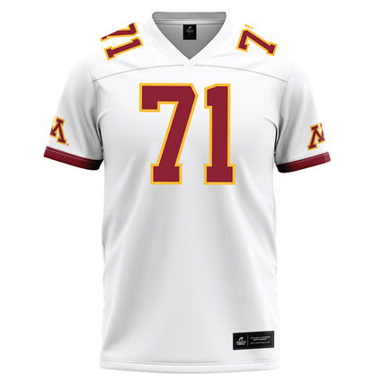 Minnesota - NCAA Football : Lucas Tielsch - White Football Jersey-0