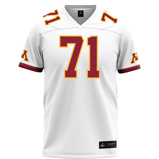 Minnesota - NCAA Football : Lucas Tielsch - White Football Jersey-0