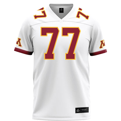 Minnesota - NCAA Football : Nick Spence - White Football Jersey-0
