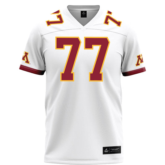 Minnesota - NCAA Football : Nick Spence - White Football Jersey-0