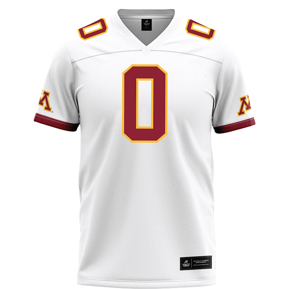 Minnesota - NCAA Football : Le'Meke Brockington - White Football Jersey-0