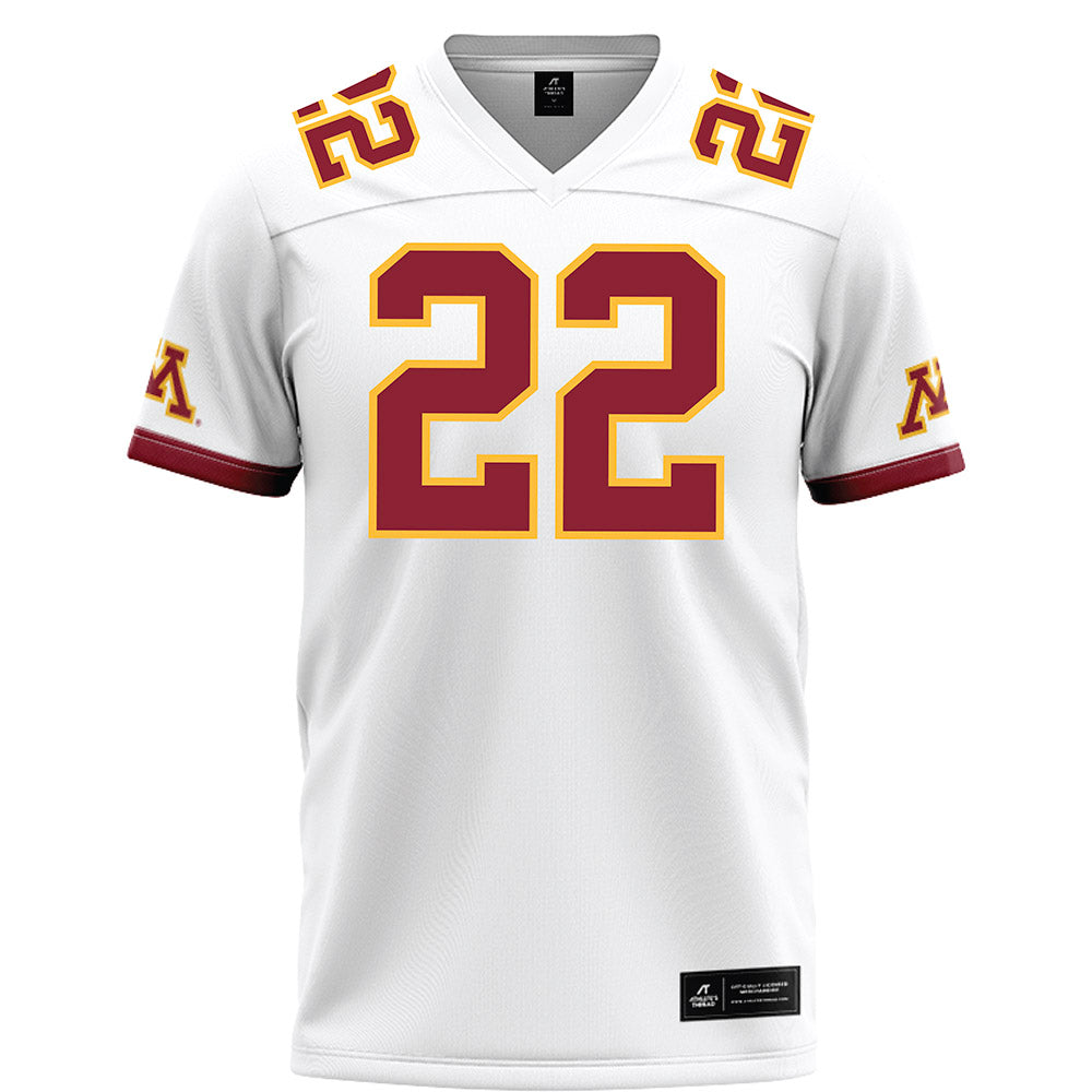 Minnesota - NCAA Football : Jaron Thomas - White Football Jersey-0