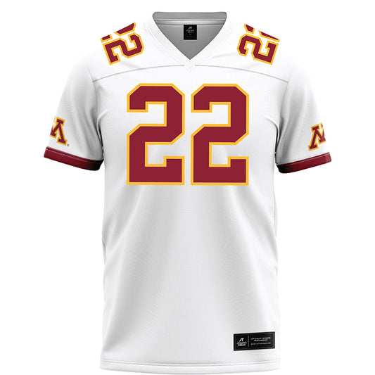 Minnesota - NCAA Football : Jaron Thomas - White Football Jersey-0