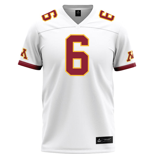 Minnesota - NCAA Football : Maverick Baranowski - White Football Jersey-0