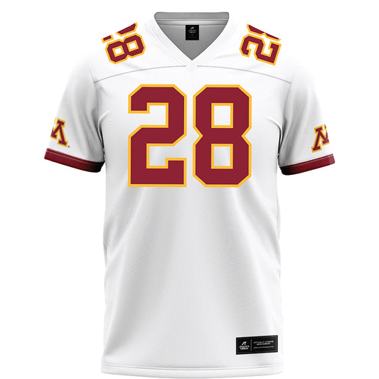 Minnesota - NCAA Football : Trason Richardson - White Football Jersey-0