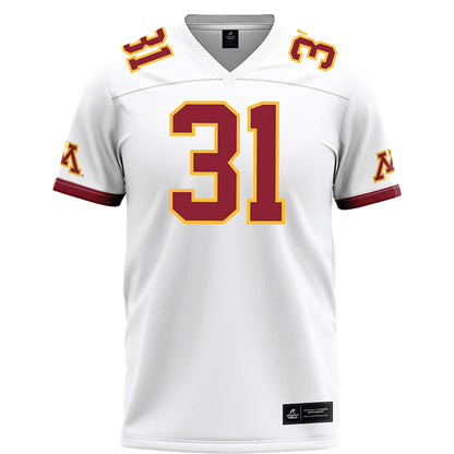 Minnesota - NCAA Football : Jordan Lampkins - White Football Jersey-0