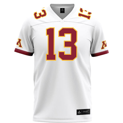 Minnesota - NCAA Football : Noah Jennings - White Football Jersey-0