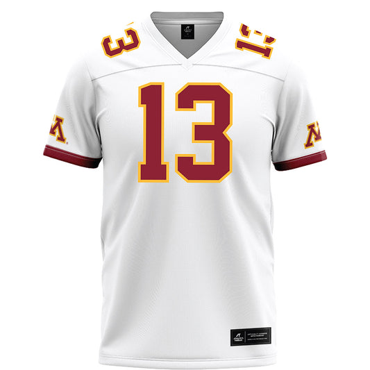 Minnesota - NCAA Football : Noah Jennings - White Football Jersey-0