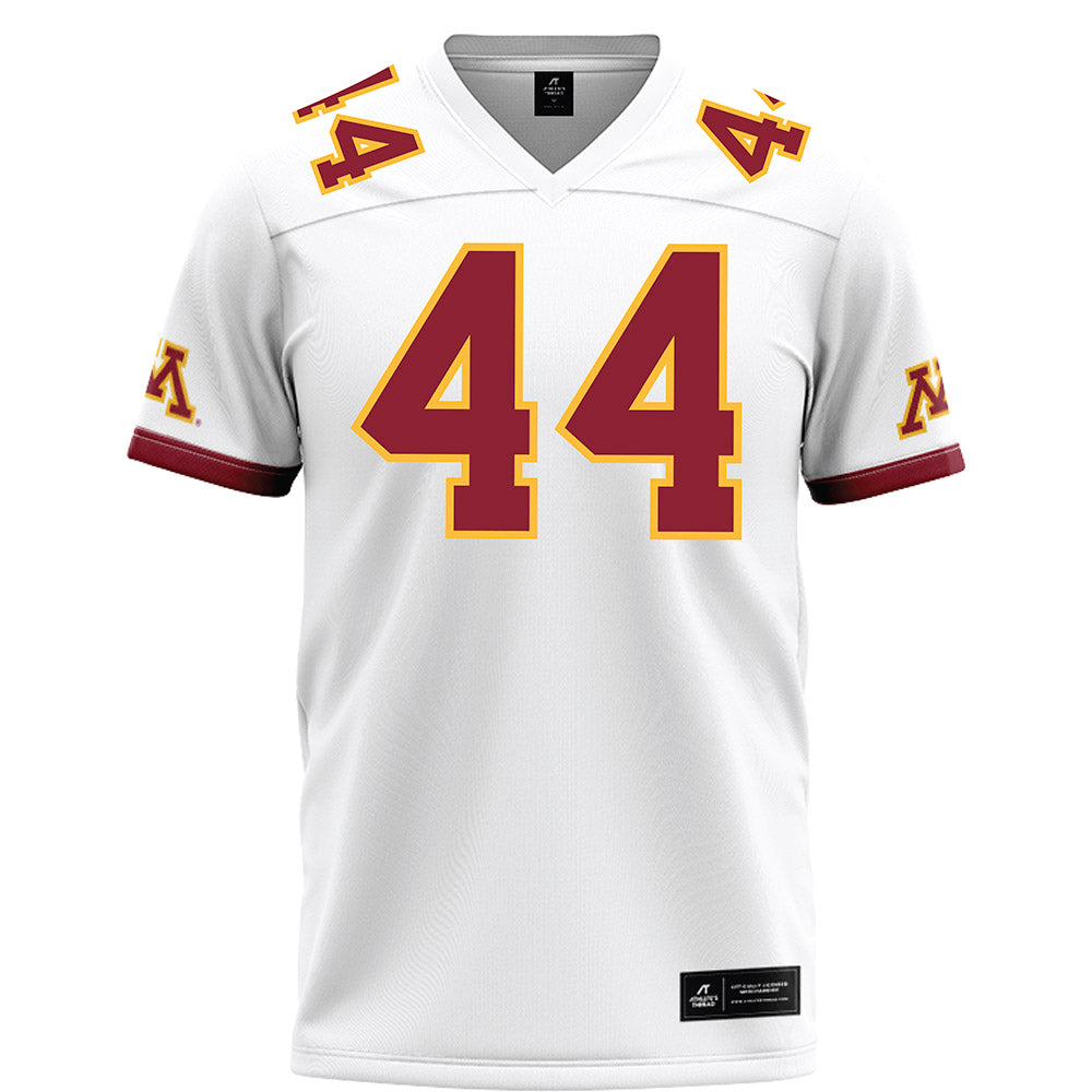 Minnesota - NCAA Football : George Rohl - White Football Jersey-0