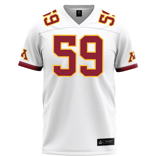 Minnesota - NCAA Football : Tony Nelson - White Football Jersey-0
